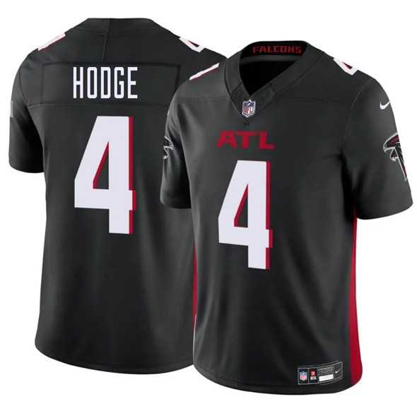 Men & Women & Youth Atlanta Falcons #4 KhaDarel Hodge Black 2025 F.U.S.E. Vapor Untouchable Limited Stitched Jersey